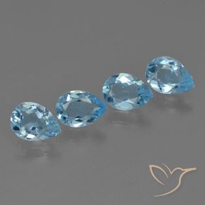 Shop natural 2.78ct スイスブルー トパーズ gems, 洋梨の形, from ブラジル at GemSelect. In stock, global shipping!