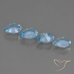 Shop natural 3.09ct スカイブルー トパーズ gems, 洋梨の形, from ブラジル at GemSelect. In stock, global shipping!