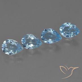 Shop natural 3.15ct スイスブルー トパーズ gems, 洋梨の形, from ブラジル at GemSelect. In stock, global shipping!