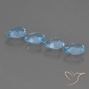 Shop natural 3.02ct スカイブルー トパーズ gems, 洋梨の形, from ブラジル at GemSelect. In stock, global shipping!