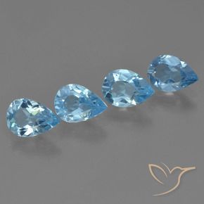 Shop natural 3.06ct スカイブルー トパーズ gems, 洋梨の形, from ブラジル at GemSelect. In stock, global shipping!