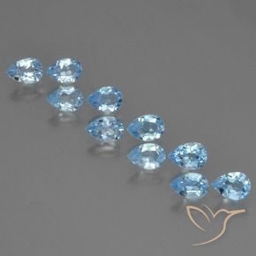 Shop natural 5.02ct スカイブルー トパーズ gems, 洋梨の形, from ブラジル at GemSelect. In stock, global shipping!