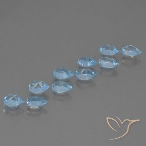 Shop natural 5.02ct スカイブルー トパーズ gems, 洋梨の形, from ブラジル at GemSelect. In stock, global shipping!