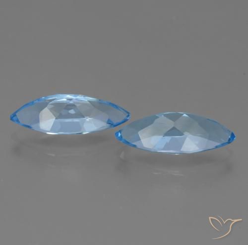 Shop natural 6.87ct スイスブルー トパーズ gems, マーキーズ, from ブラジル at GemSelect. In stock, global shipping!