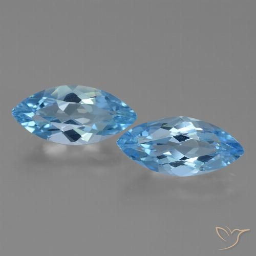 Shop natural 7.05ct スイスブルー トパーズ gems, マーキーズ, from ブラジル at GemSelect. In stock, global shipping!