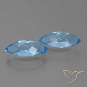 Shop natural 7.92ct スイスブルー トパーズ gems, マーキーズ, from ブラジル at GemSelect. In stock, global shipping!