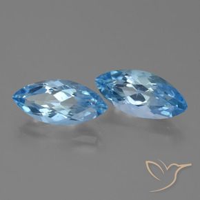 Shop natural 7.29ct スイスブルー トパーズ gems, マーキーズ, from ブラジル at GemSelect. In stock, global shipping!