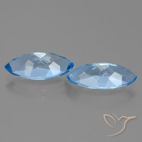 Shop natural 8.21ct スイスブルー トパーズ gems, マーキーズ, from ブラジル at GemSelect. In stock, global shipping!