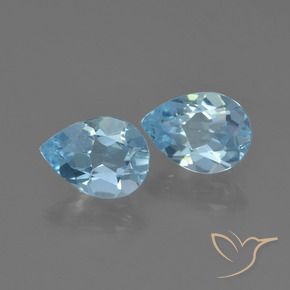 Shop natural 1.52ct スカイブルー トパーズ gems, 洋梨の形, from ブラジル at GemSelect. In stock, global shipping!