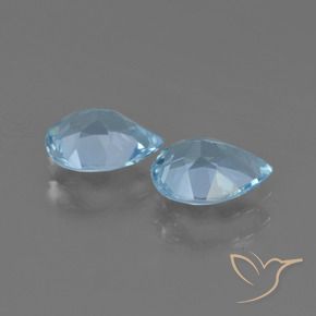 Shop natural 1.52ct スカイブルー トパーズ gems, 洋梨の形, from ブラジル at GemSelect. In stock, global shipping!