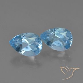 Shop natural 1.74ct スカイブルー トパーズ gems, 洋梨の形, from ブラジル at GemSelect. In stock, global shipping!