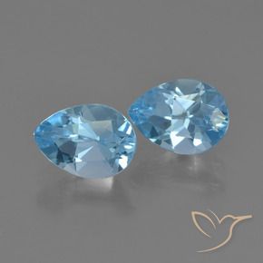 Shop natural 1.73ct スカイブルー トパーズ gems, 洋梨の形, from ブラジル at GemSelect. In stock, global shipping!
