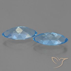 Shop natural 7.95ct スイスブルー トパーズ gems, マーキーズ, from ブラジル at GemSelect. In stock, global shipping!