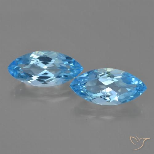 Shop natural 7.36ct スイスブルー トパーズ gems, マーキーズ, from ブラジル at GemSelect. In stock, global shipping!
