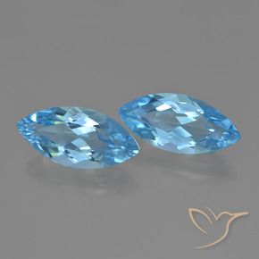 Shop natural 7.05ct スイスブルー トパーズ gems, マーキーズ, from ブラジル at GemSelect. In stock, global shipping!