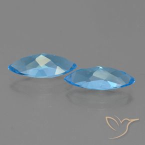 Shop natural 7.05ct スイスブルー トパーズ gems, マーキーズ, from ブラジル at GemSelect. In stock, global shipping!