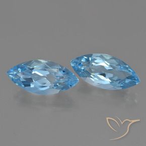Shop natural 7.39ct スイスブルー トパーズ gems, マーキーズ, from ブラジル at GemSelect. In stock, global shipping!