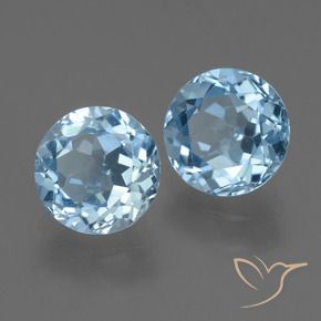 Shop natural 4.58ct スカイブルー トパーズ gems, ラウンド, from ブラジル at GemSelect. In stock, global shipping!