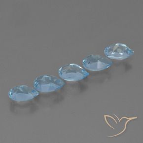 Shop natural 2.90ct スカイブルー トパーズ gems, 洋梨の形, from ブラジル at GemSelect. In stock, global shipping!