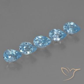 Shop natural 3.16ct スカイブルー トパーズ gems, 洋梨の形, from ブラジル at GemSelect. In stock, global shipping!