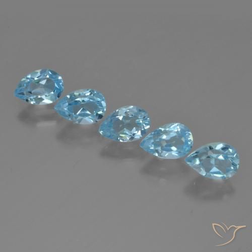 Shop natural 2.89ct スイスブルー トパーズ gems, 洋梨の形, from ブラジル at GemSelect. In stock, global shipping!