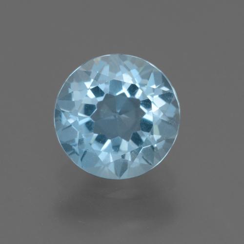 2.23ct 天然 スカイブルー トパーズ, ラウンド, VS