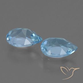 Shop natural 1.53ct スカイブルー トパーズ gems, 洋梨の形, from ブラジル at GemSelect. In stock, global shipping!