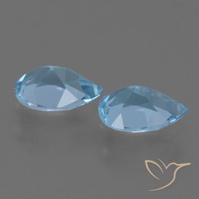 Shop natural 1.62ct スイスブルー トパーズ gems, 洋梨の形, from ブラジル at GemSelect. In stock, global shipping!