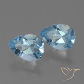 Shop natural 1.69ct スカイブルー トパーズ gems, 洋梨の形, from ブラジル at GemSelect. In stock, global shipping!