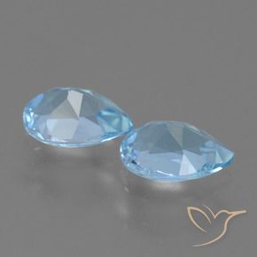 Shop natural 1.57ct スカイブルー トパーズ gems, 洋梨の形, from ブラジル at GemSelect. In stock, global shipping!