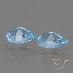 Shop natural 1.55ct スカイブルー トパーズ gems, 洋梨の形, from ブラジル at GemSelect. In stock, global shipping!