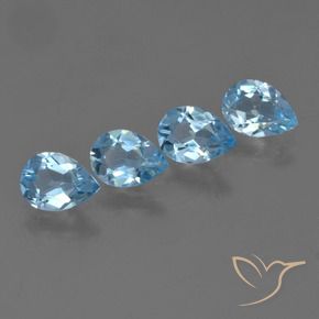 Shop natural 2.72ct スカイブルー トパーズ gems, 洋梨の形, from ブラジル at GemSelect. In stock, global shipping!