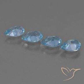 Shop natural 2.72ct スカイブルー トパーズ gems, 洋梨の形, from ブラジル at GemSelect. In stock, global shipping!