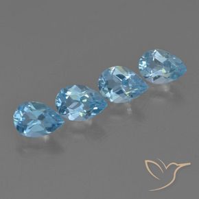 Shop natural 2.97ct スカイブルー トパーズ gems, 洋梨の形, from ブラジル at GemSelect. In stock, global shipping!