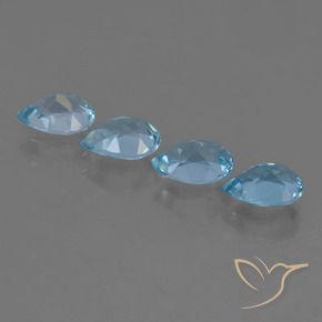 Shop natural 2.97ct スカイブルー トパーズ gems, 洋梨の形, from ブラジル at GemSelect. In stock, global shipping!