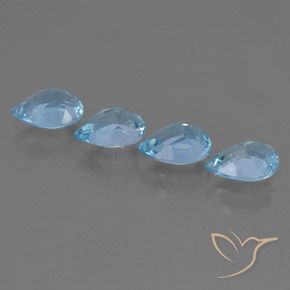 Shop natural 3.22ct スカイブルー トパーズ gems, 洋梨の形, from ブラジル at GemSelect. In stock, global shipping!