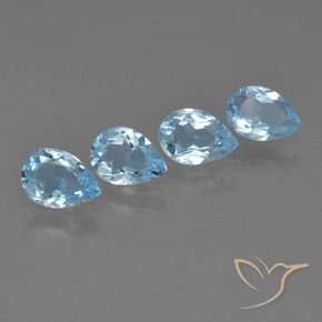 Shop natural 2.57ct スカイブルー トパーズ gems, 洋梨の形, from ブラジル at GemSelect. In stock, global shipping!