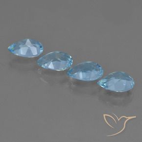 Shop natural 3.29ct スカイブルー トパーズ gems, 洋梨の形, from ブラジル at GemSelect. In stock, global shipping!