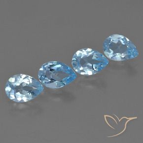 Shop natural 3.23ct スカイブルー トパーズ gems, 洋梨の形, from ブラジル at GemSelect. In stock, global shipping!