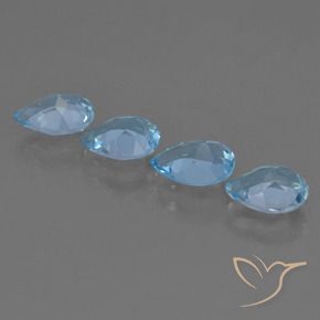 Shop natural 3.23ct スカイブルー トパーズ gems, 洋梨の形, from ブラジル at GemSelect. In stock, global shipping!