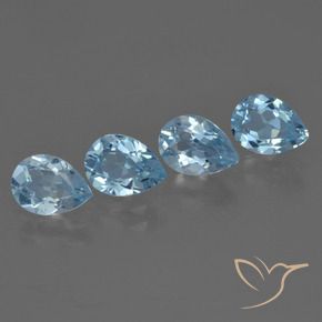 Shop natural 3.17ct スカイブルー トパーズ gems, 洋梨の形, from ブラジル at GemSelect. In stock, global shipping!