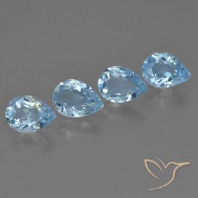 Shop natural 3.19ct スイスブルー トパーズ gems, 洋梨の形, from ブラジル at GemSelect. In stock, global shipping!