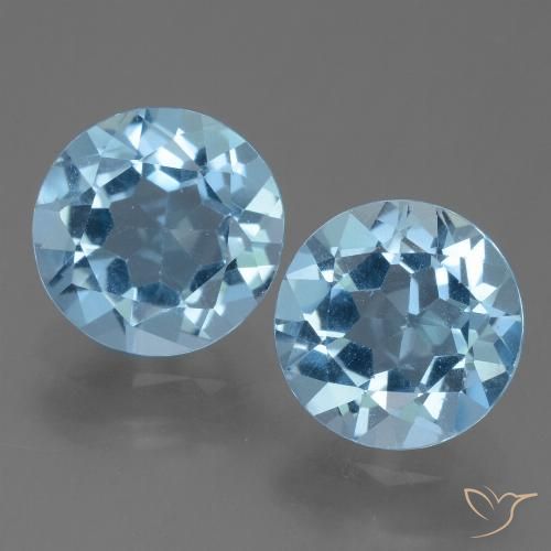 Shop natural 4.54ct スイスブルー トパーズ gems, ラウンド, from ブラジル at GemSelect. In stock, global shipping!
