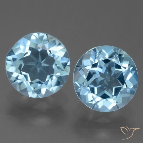 Shop natural 4.79ct スカイブルー トパーズ gems, ラウンド, from ブラジル at GemSelect. In stock, global shipping!