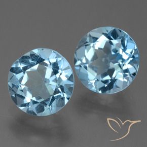 Shop natural 4.79ct スカイブルー トパーズ gems, ラウンド, from ブラジル at GemSelect. In stock, global shipping!