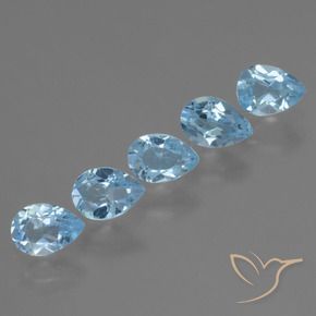 Shop natural 2.73ct スカイブルー トパーズ gems, 洋梨の形, from ブラジル at GemSelect. In stock, global shipping!