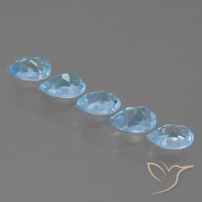 Shop natural 2.73ct スカイブルー トパーズ gems, 洋梨の形, from ブラジル at GemSelect. In stock, global shipping!