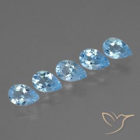 Shop natural 2.28ct スカイブルー トパーズ gems, 洋梨の形, from ブラジル at GemSelect. In stock, global shipping!