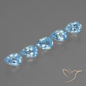 Shop natural 3.05ct スカイブルー トパーズ gems, 洋梨の形, from ブラジル at GemSelect. In stock, global shipping!