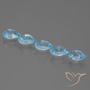 Shop natural 2.76ct スカイブルー トパーズ gems, 洋梨の形, from ブラジル at GemSelect. In stock, global shipping!